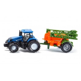 Siku New Holland met veldspuit 1:87