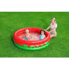 Bestway kinderbad rond sweet strawberry 160cm