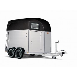 Böckmann trailer Champion Esprit Silver+Black met zadelkamer