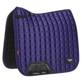 Le Mieux zadeldek Loire Classic Satin Dressage Squares ink blue L