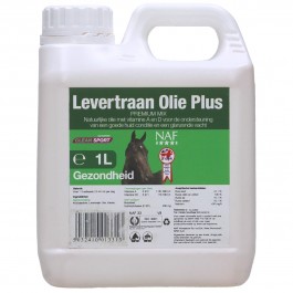 NAF levertraan olie plus 1 liter