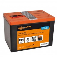 Alkaline powerpack batterij 9V/210AH 190X125X160MM