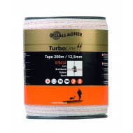 gallagher turboline lint 12.5mm wit 200mtr