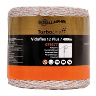 Gallagher Vidoflex 12 TurboLine Plus wit 400m