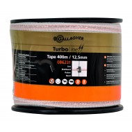 gallagher turboline lint 12.5mm wit 400mtr