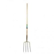 mestvork 5 tanden, stift, steel 135cm