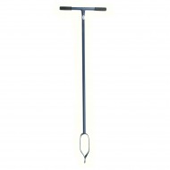 Eurotool grondboor gehard 12cm blauw