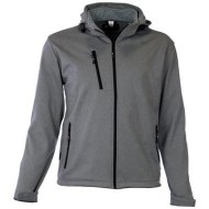 M-Wear jas 6100 softshell grijs