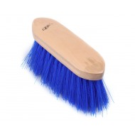 QHP borstel met lange haren kobaltblauw