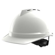 Msa veiligheidshelm v-gard 500 fast-trac iii binnenwerk wit