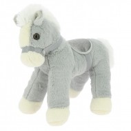 Equi-kids pony knuffel 30cm grijs