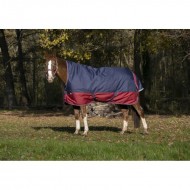 Equitheme outdoordeken met halve hals 50 gram 1200 denier 