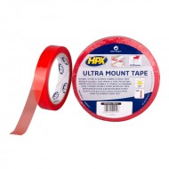 HPX dubbelzijdig tape Ultra Mount, transparant, 19mm x 10m.