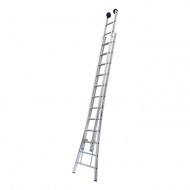 Reform ladder 2x12 uitgebogen, met toprollen