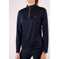 Montar polo everly longsleeve rosegold