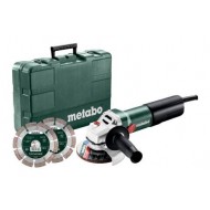 Metabo haakse slijper WQ 1100-125, set