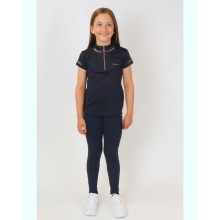 Montar polo Kelsey rosegold crystals kids